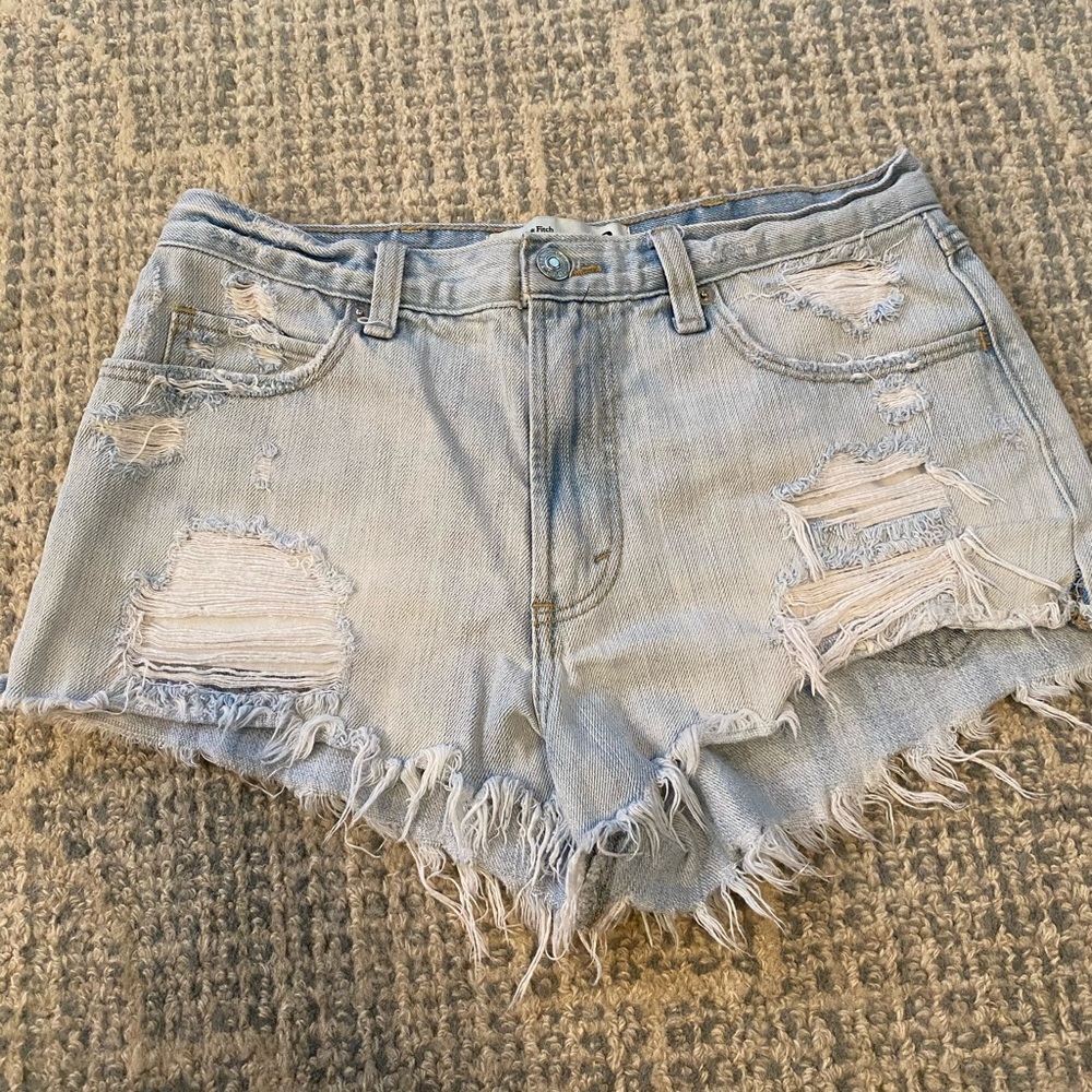 NEW! Abercrombie high waisted shorts